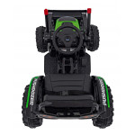 Elektrický traktor/bager - zelený